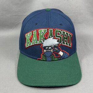 Naruto Kakashi Bio World Snapback Hat Cap Character Hatake Baseball Adult Teens